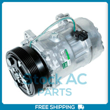 Load image into Gallery viewer, New A/C Compressor fits VW Golf 2.0L - 1993 to 1999 / VW Cabrio - 1995 to 2002 - Qualy Air