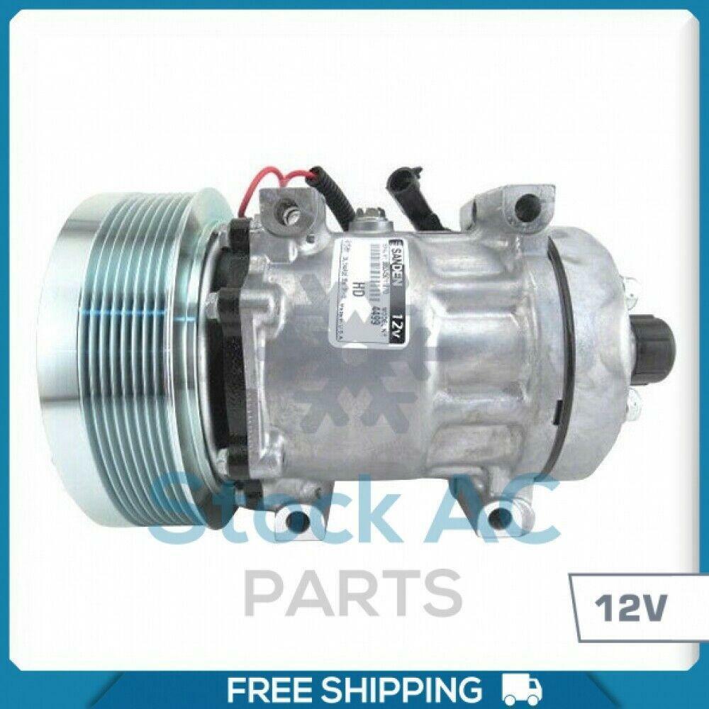 New OEM A/C Compressor for Case Tractor Magnun 335/340/370/380 - OE# 86993463 - Qualy Air