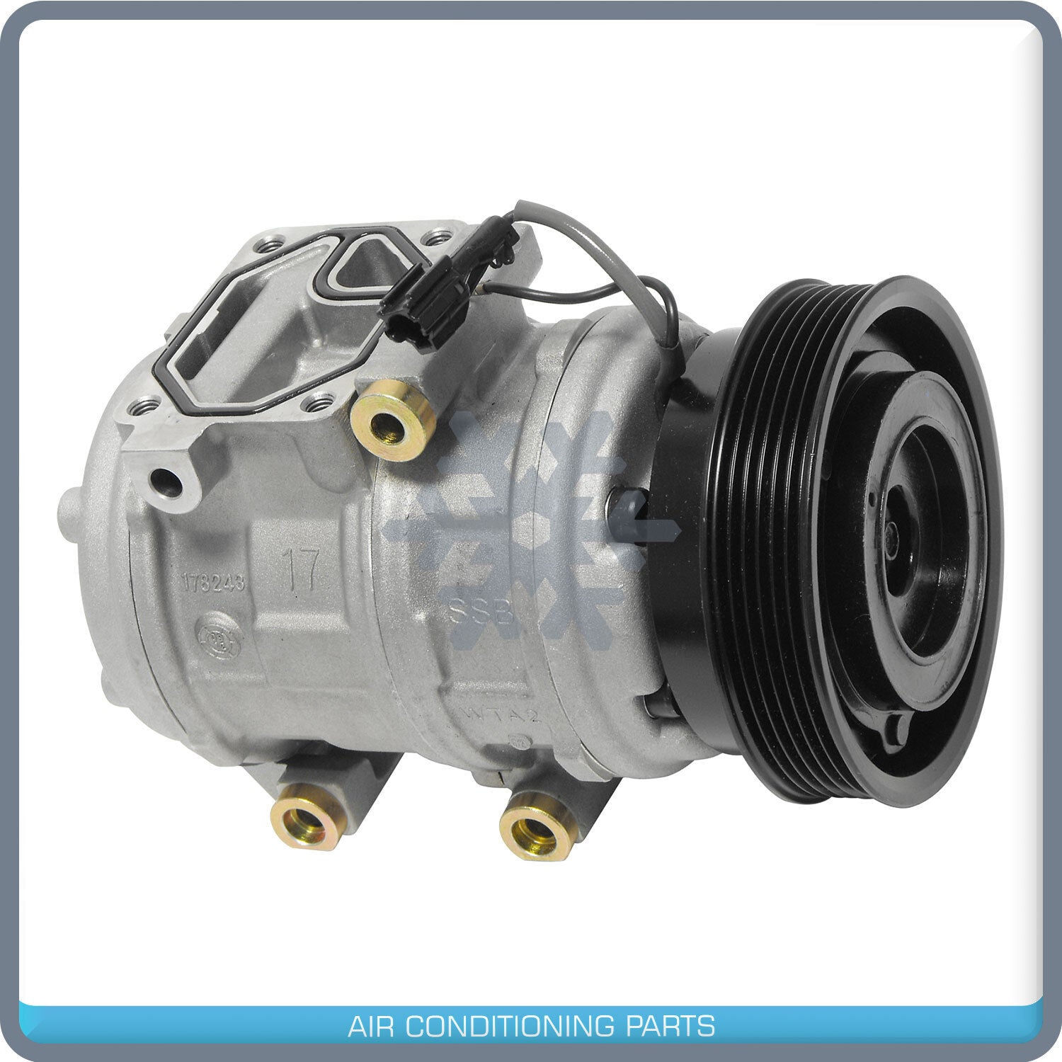 New A/C Compressor fits Hyundai Tucson / Kia Sportage 2.7L 2005 to 2009 - QH - Qualy Air