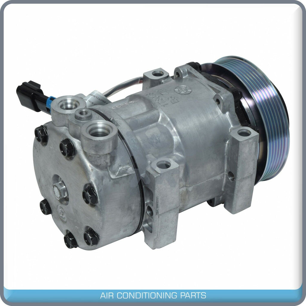 A/C Compressor SD7H15 for Freightliner / Kenworth / Peterbilt QR - Qualy Air