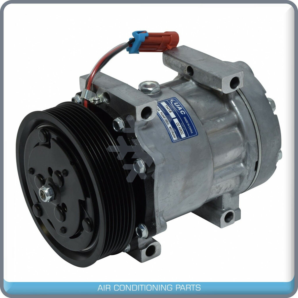A/C Compressor SD7H15 for Chevrolet C6500 Kodiak, C7500 Kodiak / GMC C6500... QR - Qualy Air