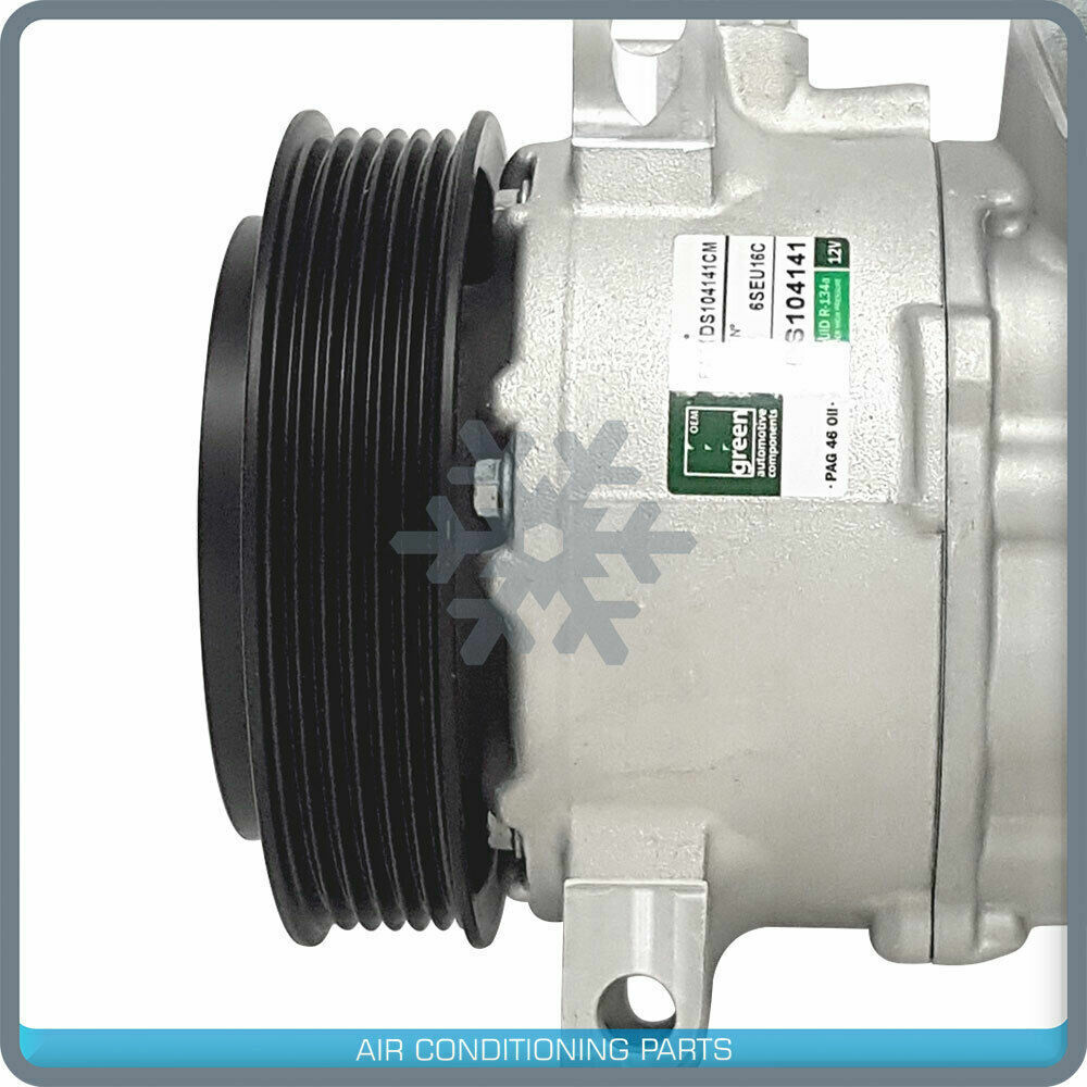 New A/C Compressor fis Dodge Caliber 2.0L / 2.4L - 2009 to 2012 - Qualy Air