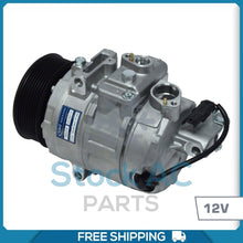 Cargar imagen en el visor de la galería, New A/C Compressor fits BMW X3 - 2011 to 2017 / BMW X4 - 2015 to 2016 - Qualy Air