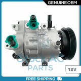New OEM AC Compressor for Hyundai Accent 1.6L - 2006 to 2009 - OE# 977011E001
