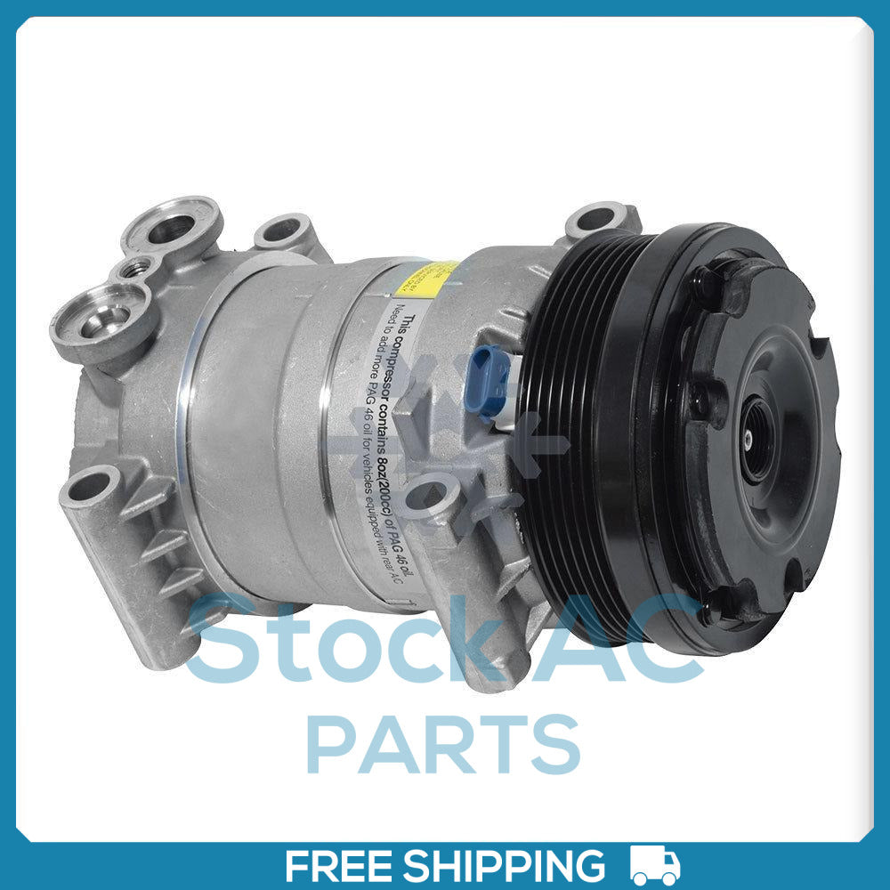 New A/C Compressor For GMC C1500, 3500 / Jimmy k1500, 3500, Sonoma, Yukon.. - Qualy Air