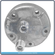Load image into Gallery viewer, NEW A/C COMPRESSOR COVER SANDEN SD508 ORING HRZ 8X10 EXIT FITTINGS HEAD / BACK - Qualy Air