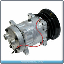 Cargar imagen en el visor de la galería, New A/C Compressor for Freightliner / Kenworth / Peterbilt - OE# 9705764 QU - Qualy Air