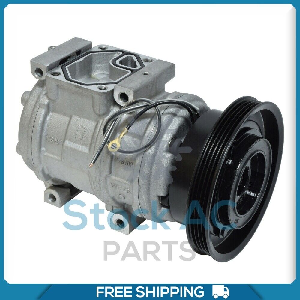 New A/C Compressor for Eagle Summit, Talon, Vista / Mitsubishi Eclipse, Expo.. - Qualy Air
