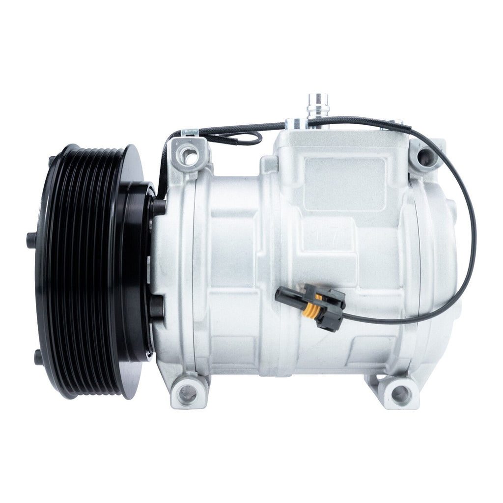 New AC Compressor fits JOHN DEERE 7000/8000 SERIES - Denso 10PA17 - Qualy Air