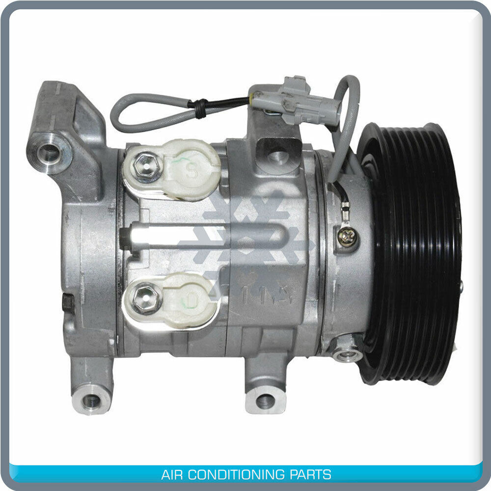 New A/C Compressor For Toyota Hilux 2.4L FLEX - 2001 to 2006 - OE# 4472608020 - Qualy Air
