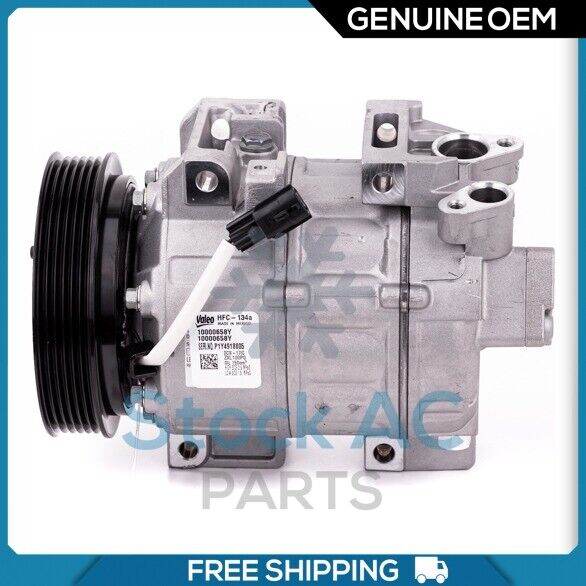 OEM AC Compressor fits Nissan Altima, Sentra 2.5L - 2007 to 2012 - OE# 4715003 - Qualy Air