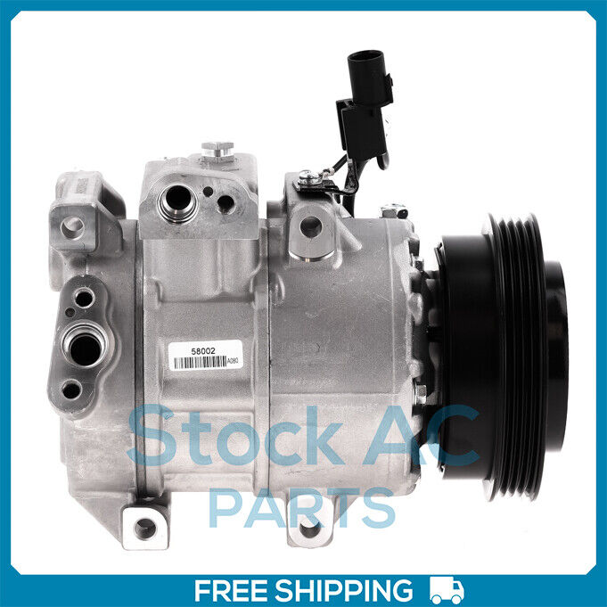 New AC Compressor for Kia Spectra, Spectra5 2.0L - 2007 to 2009 - OE# 977010E125 - Qualy Air