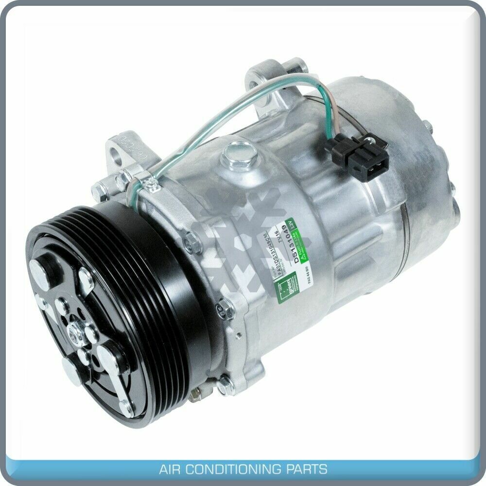 New A/C Compressor fits VW Golf 2.0L - 1993 to 1999 / VW Cabrio - 1995 to 2002 - Qualy Air