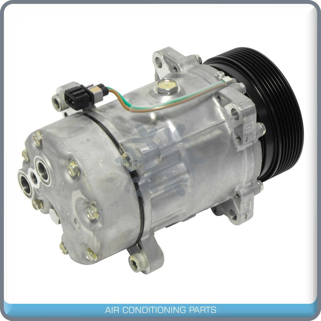 New OEM A/C Compressor for Volkswagen EuroVan - 1997 to 2000 - OE# 1214/1232 QR - Qualy Air