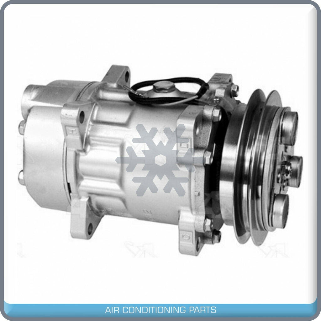 A/C Compressor SD709 for Jaguar Vanden Plas, XJ6, XJR, XJRS, XJS QR - Qualy Air