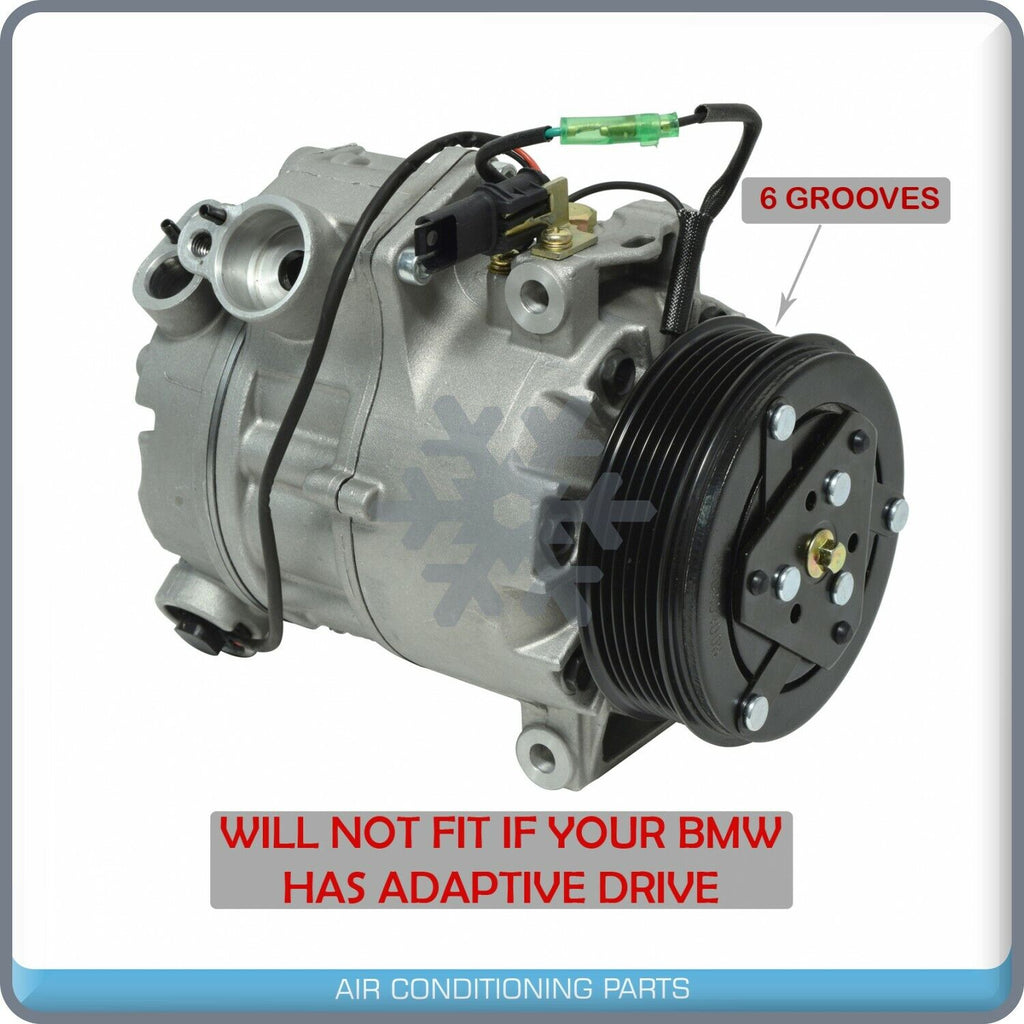 A/C Compressor CSE717 for BMW X5 QR - Qualy Air