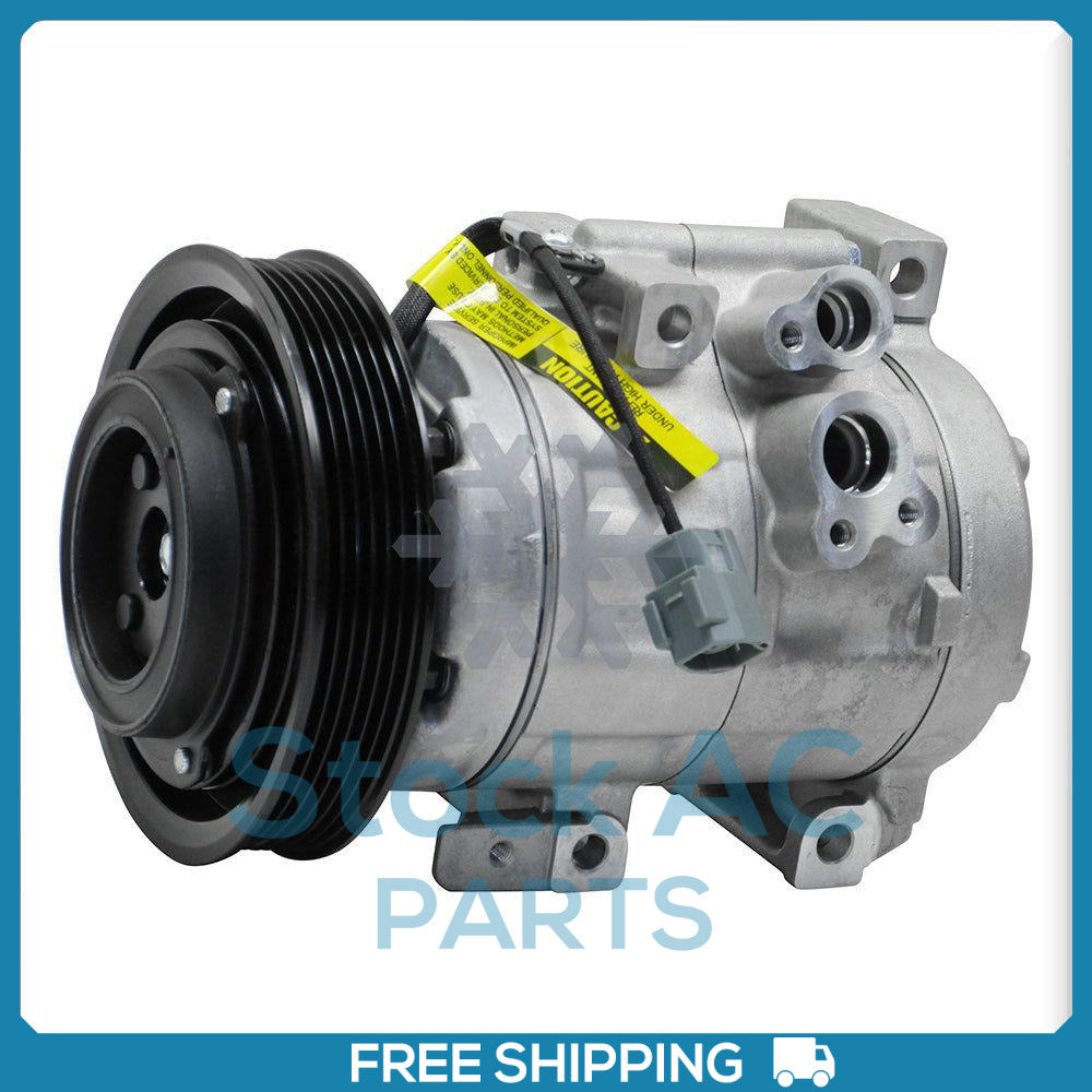 New A/C Compressor for Mazda 3 - 2010 to 2013 / Mazda 5 - 2010 to 2015 - Qualy Air
