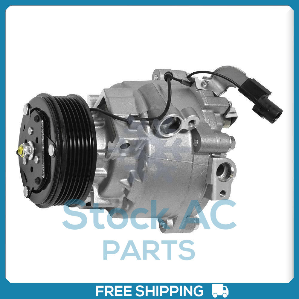 New A/C Compressor for Mitsubishi Lancer 2008-14, Outlander, Sport, RVR - Qualy Air