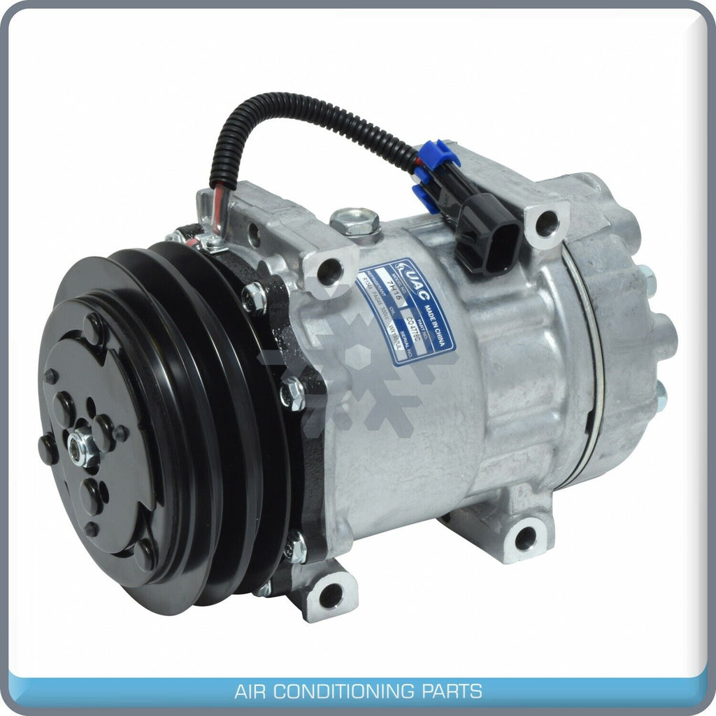 A/C Compressor SD7H15 for Volvo VNL - 2012 2013 2014 - OE# 20370290 QR - Qualy Air