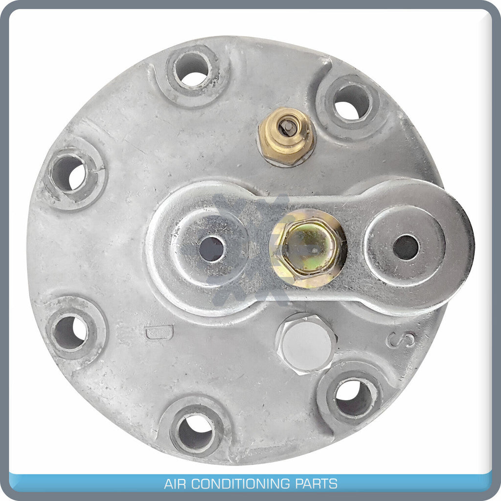 New A/C Compressor Back Cover fits SD508 / 5H14 - HRZ with 10/8 exit - Qualy Air