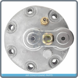 New A/C Compressor Back Cover fits SD508 / 5H14 - HRZ with 10/8 exit - Qualy Air