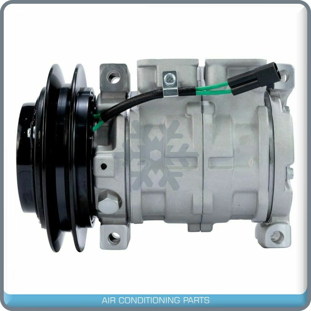 New AC Compressor for Isuzu NRR, NPR 4HK1 3.0L/5.2L - 2011-2016 - 24V HEAVY DUTY - Qualy Air