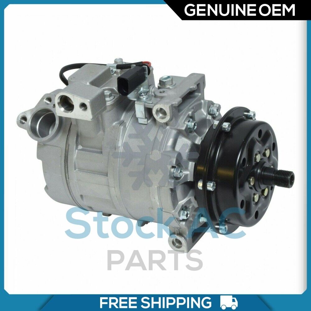 New OEM AC Compressor fits VW Touareg 5.0L - 2005 to 2008 - Qualy Air