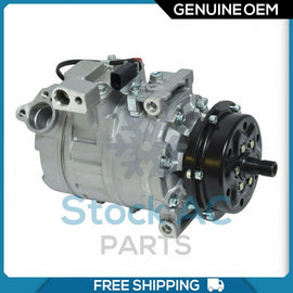 New OEM AC Compressor fits VW Touareg 5.0L - 2005 to 2008 - Qualy Air