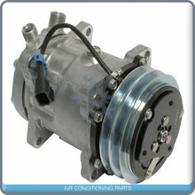 Load image into Gallery viewer, A/C Compressor OEM Sanden SD7H15 for Kenworth C500, C540, C550, K100, K100... QR - Qualy Air