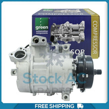 Load image into Gallery viewer, New A/C Compressor for VW Touareg - 2004 to 2008 - OE# 7H0820805C - Qualy Air
