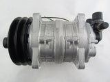 A/C Compressor OEM Valeo TM15HS for International / Kenworth / Peterbilt /... QR
