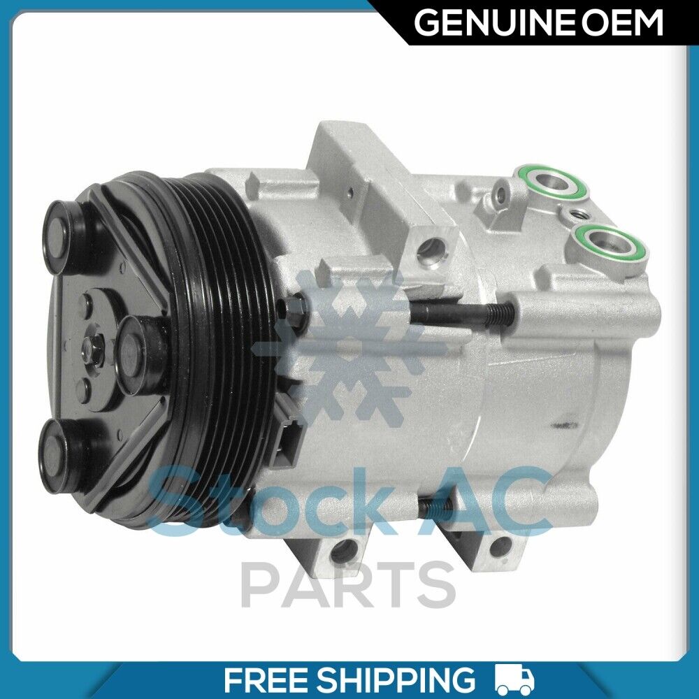 New Genuine OEM A/C Compressor fits Ford F150 4.2L - 1997 to 2006 - OE# YCC158 - Qualy Air