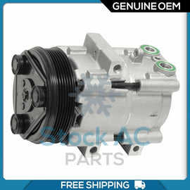 New Genuine OEM A/C Compressor fits Ford F150 4.2L - 1997 to 2006 - OE# YCC158 - Qualy Air