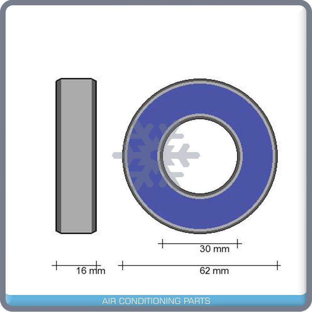 New A/C Compressor Bearing - 30x62x16 - YORK Compressor - Qualy Air