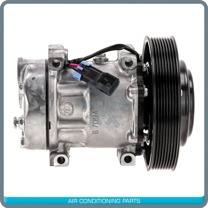 New OEM A/C Compressor for Mack LEU, MRU / Volvo VAH, VHD, VNL, VNM, VN - Qualy Air