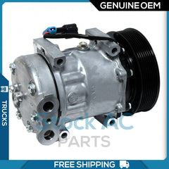 New OEM A/C Compressor for Freightliner Cascadia, DD13, DD15, ISX QU