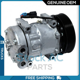New OEM A/C Compressor for Freightliner Cascadia, DD13, DD15, ISX QU - Qualy Air