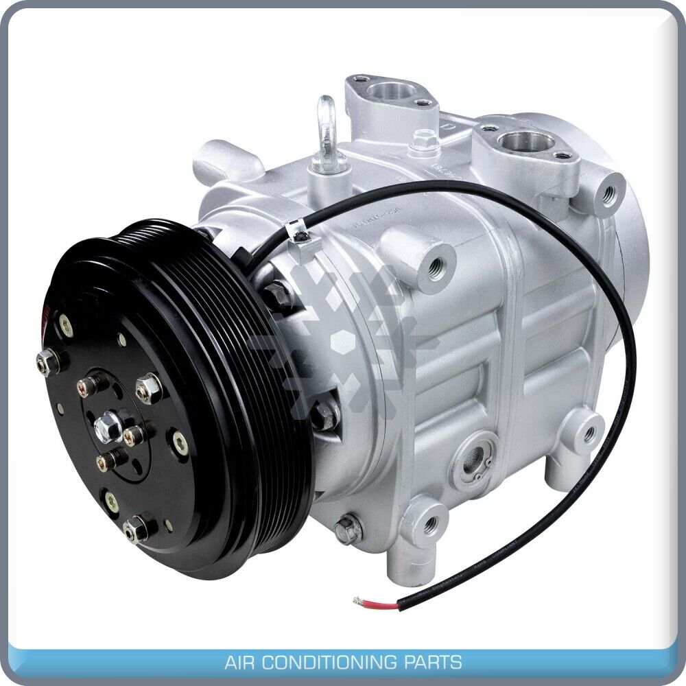 New A/C Compressor for BUS TM55 / TM65 - 24V, 8 Groove - Qualy Air