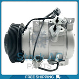 New A/C Compressor for Toyota Camry, Highlander, Solara 2.4L - 2001 to 2008