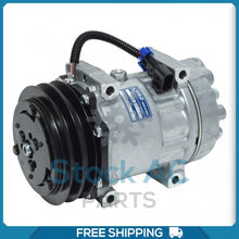 Load image into Gallery viewer, A/C Compressor SD7H15 for Volvo ACL, FE, VN, WC, WG, WH, WI, WX QR - Qualy Air