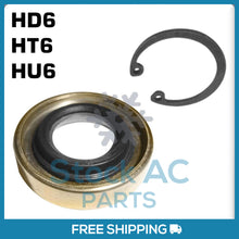 Load image into Gallery viewer, New A/C Compressor Fat Shaft &amp; Lip Seal HD6, HT6, HU6 - Qualy Air