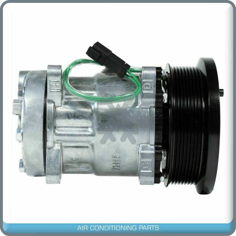 New AC Compressor for Caterpillar Wheel Loader 980H 986H 988H 24V - OE# 2180324 - Qualy Air