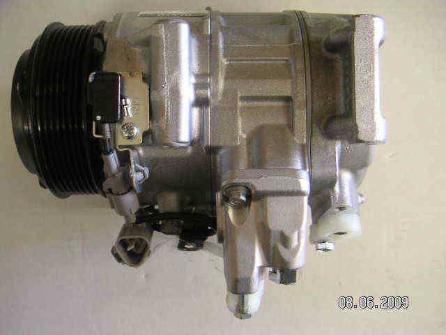 A/C Compressor OEM Denso 7SBH17C for Lexus ES350 / Toyota Highlander, Sien... QR - Qualy Air