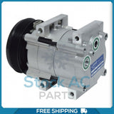 A/C Compressor for Ford Bronco, E-150, E-250, E-350, Econoline, F-150, F-2..