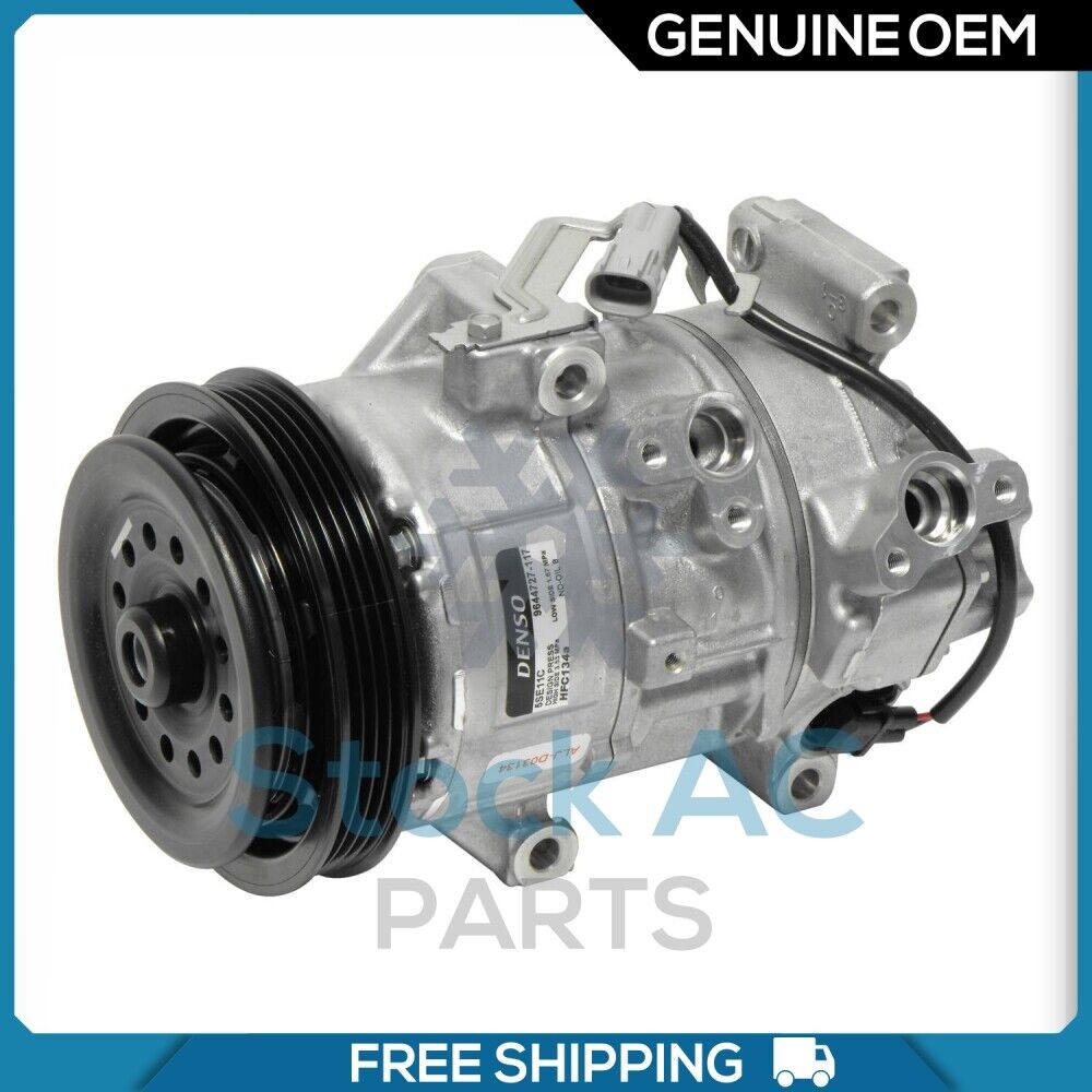 New DENSO A/C Compressor for Toyota Yaris 1.5L - 2007 to 2012 - OE# 883105248 RQ - Qualy Air