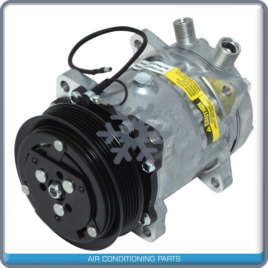 A/C Compressor for FORD NEW HOLLAND BALE WAGON, TS, WINDROWER.. - Qualy Air