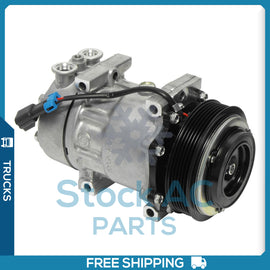 New A/C Compressor for Kenworth / Peterbilt 320,382,384,389,587 - Model 4079 - Qualy Air