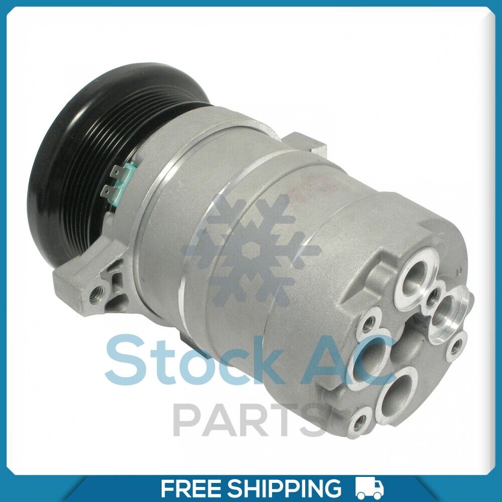 A/C Compressor HD6 for Cadillac Allante, DeVille, Eldorado, Fleetwood, Sev... QR - Qualy Air