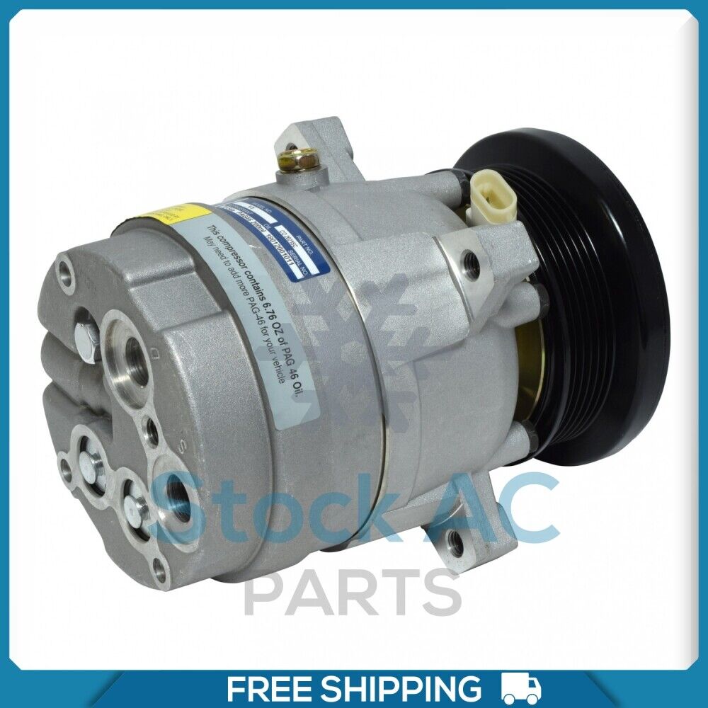 A/C Compressor V5 for Chevrolet S10 / GMC Sonoma / Oldsmobile Silhouette QR - Qualy Air