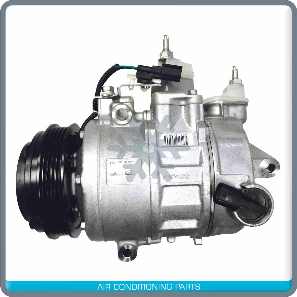 New OEM AC Compressor fits Ford Explorer, Taurus / Lincoln MKT / Police Sedan - Qualy Air